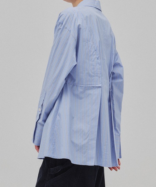 ☆PUBLIC TOKYO/パブリックトウキョウランダムプリー2WAYブラウス PUBLIC TOKYO - ☆PUBLIC TOKYO/パブリックトウキョウランダムプリー