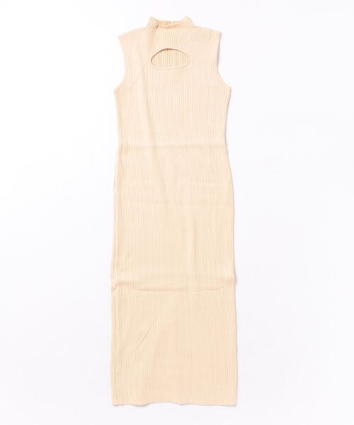 「EATME」 ニットワンピース FREE アイボリー レディース_画像3