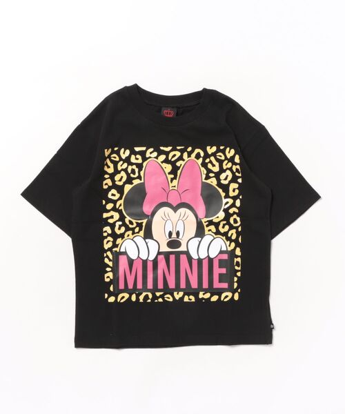 Disney tシャツ 「綿100％」親子お揃い ディズニー ヒョウ柄
