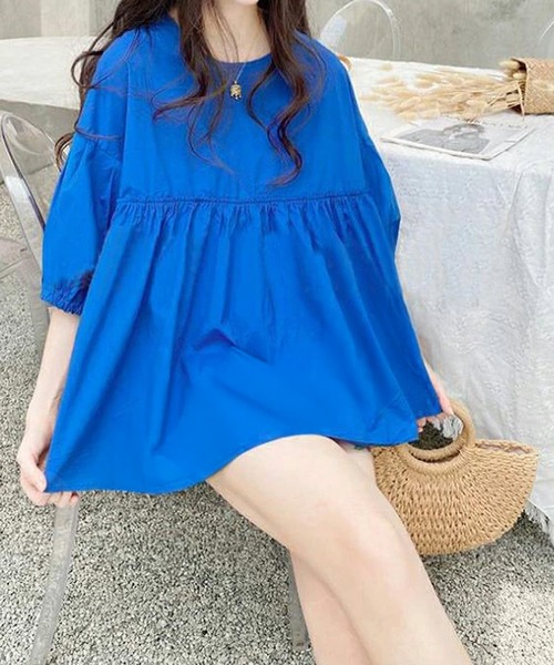 チュニック ペプラムチュニックブラウス : ZOZOTOWN Yahoo!店 - 通販