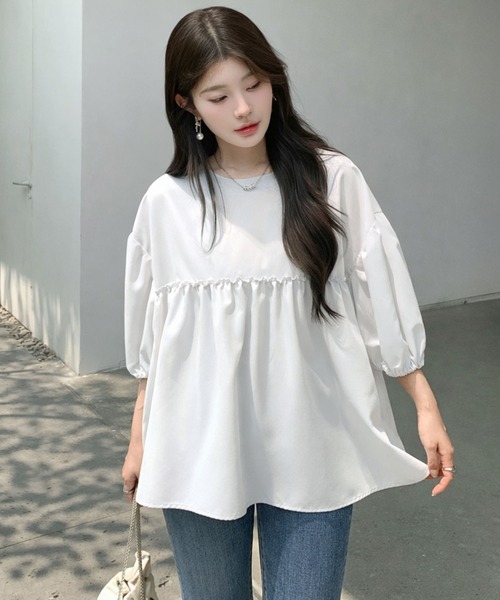 チュニック ペプラムチュニックブラウス : ZOZOTOWN Yahoo!店 - 通販