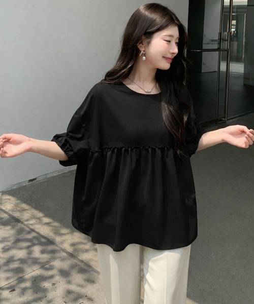 チュニック ペプラムチュニックブラウス : ZOZOTOWN Yahoo!店 - 通販