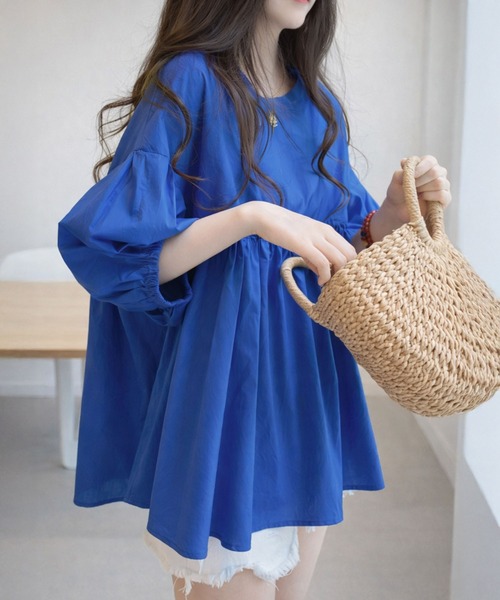 ペプラムチュニックブラウス チュニック ペプラムチュニックブラウス : ZOZOTOWN Yahoo!店 - 通販