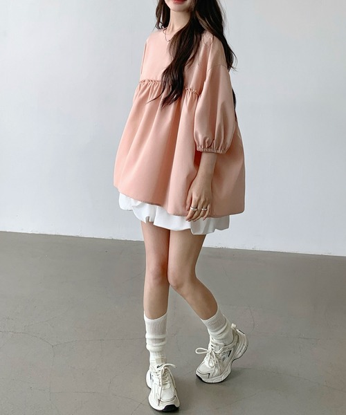 チュニック ペプラムチュニックブラウス : ZOZOTOWN Yahoo!店 - 通販