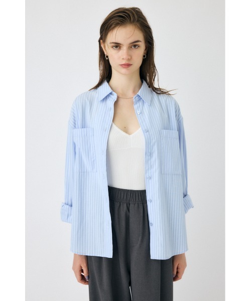 ブラウス シャツ multi stripe shirt レディース MOUSSY ブラウス シャツ STRIPE COLOR レディース : ZOZOTOWN