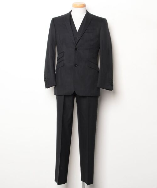 BURBERRY スーツ BURBERRY BLACK LABEL 「BURBERRY LABEL」 ストライプ柄3ピース