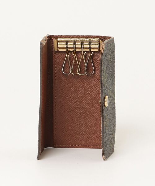 LOUIS VUITTON キーケース ブラウン LOUIS VUITTON 「LOUIS VUITTON」 ケース - ブラウン レディース
