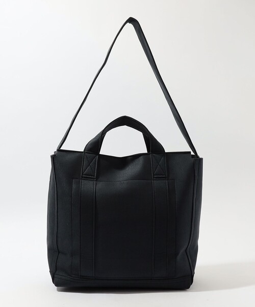 zattu ベージュブラック トートバッグ zattu NEPPA トートバッグ