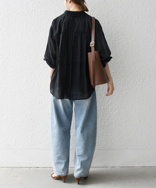 SHIPS any ブラウス シャツ 「WEB限定」SHIPS any:「手洗い可能