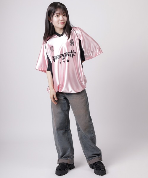 tシャツ 「93-1」ラグラン 切替メッシュ ゲームシャツ オーバー