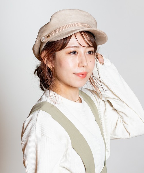 「CA4LA」 キャスケット ONESIZE グレー レディース_画像3