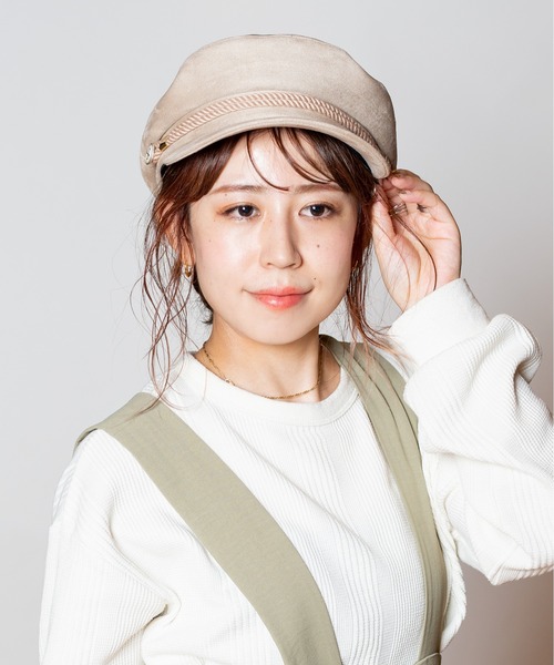 「CA4LA」 キャスケット ONESIZE グレー レディース_画像9