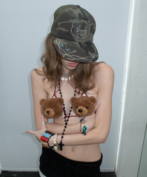 SCULPTOR（スカルプター） キャップ 帽子 Teddy Sequin Mesh Cap