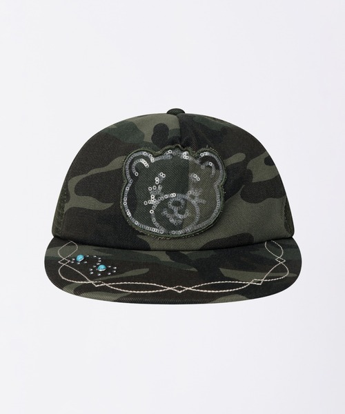SCULPTOR（スカルプター） キャップ 帽子 Teddy Sequin Mesh Cap
