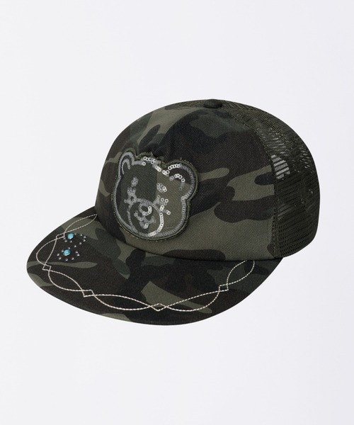 SCULPTOR（スカルプター） キャップ 帽子 Teddy Sequin Mesh Cap