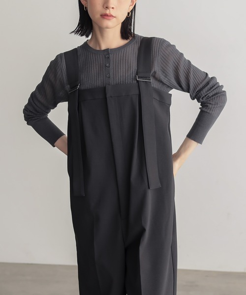 for/c（フォーシー） サロペット オーバーオール 「低身長/高身長向け