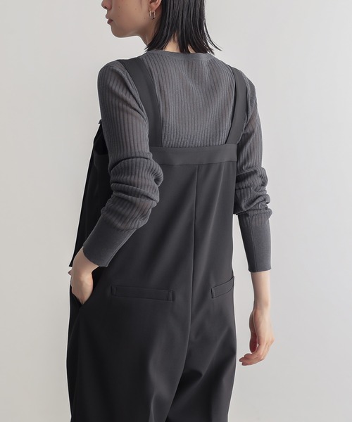 for/c（フォーシー） サロペット オーバーオール 「低身長/高身長向け