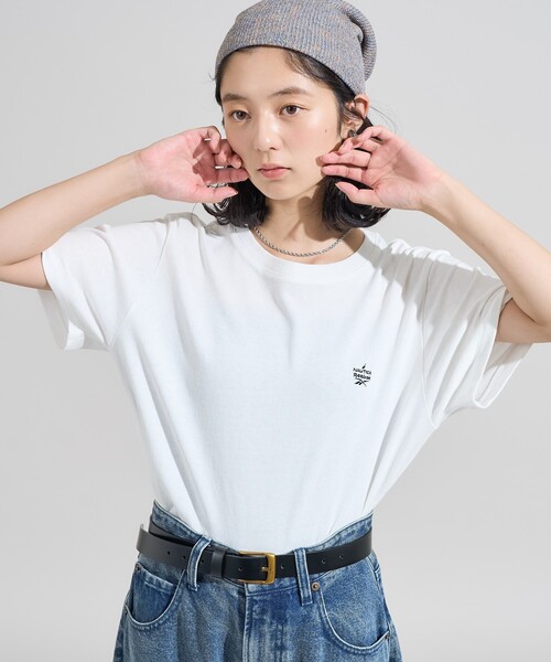 tシャツ Reebok × NAUTICA/リーボック × ノーティカ 「Exclusive」2パック ダブルネーム ワンポイント ショートスリーブ | FREAK'S STORE | 22
