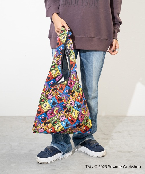 カラフルキャラクターエコバッグ FRUIT OF THE LOOM（フルーツオブザルーム） エコバッグ 「FRUIT OF