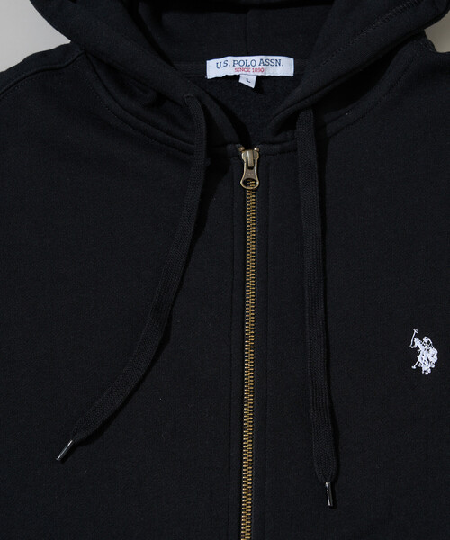 U.S. POLO ASSN.（ユーエスポロアッスン） パーカー 別注 FULL ZIP