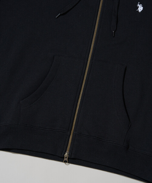 U.S. POLO ASSN.（ユーエスポロアッスン） パーカー 別注 FULL ZIP