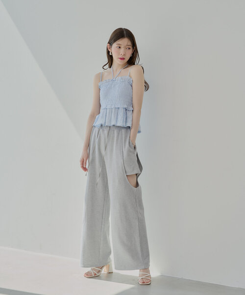 「Chico」 ヒールサンダル LARGE アイボリー レディース_画像5