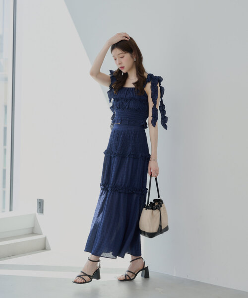 「Chico」 ヒールサンダル LARGE アイボリー レディース_画像7