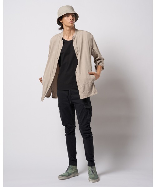 カーゴパンツ slim easy banana cargo メンズの画像