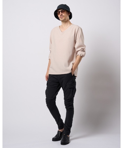 wjk カーゴパンツ slim easy banana cargo メンズ : ZOZOTOWN Yahoo!店