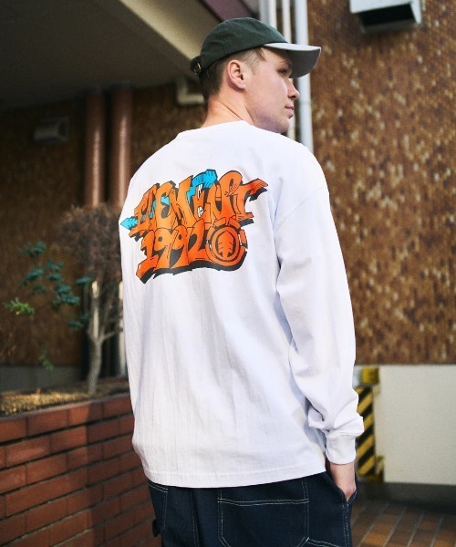 Element Sicks 832 2man ロンT ELEMENT（エレメント） tシャツ メンズ TAG LS ロンT 「2025年秋冬
