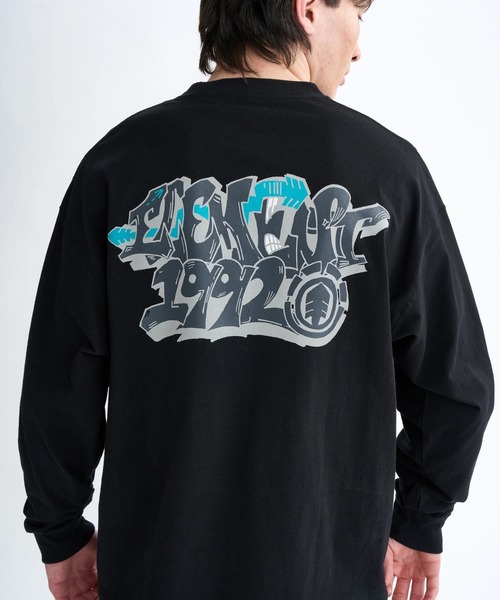 ELEMENT（エレメント） tシャツ メンズ TAG LS ロンT 「2025年秋冬