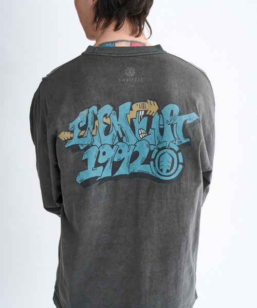 ELEMENT（エレメント） tシャツ メンズ TAG LS ロンT 「2025年秋冬 