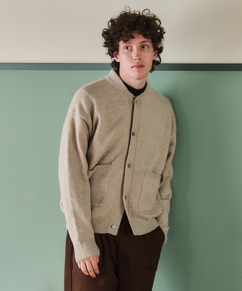 AP studio maison standards ウールカーディガン&amp;ニット MAISON CLUB（メゾンクラブ） カーディガン 「MAISON CLUB」Wool Over