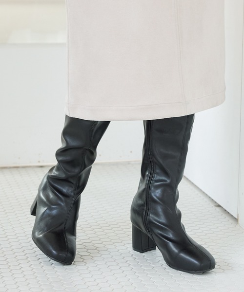 Honeys（ハニーズ） ブーツ ヒールロングブーツ レディース : ZOZOTOWN