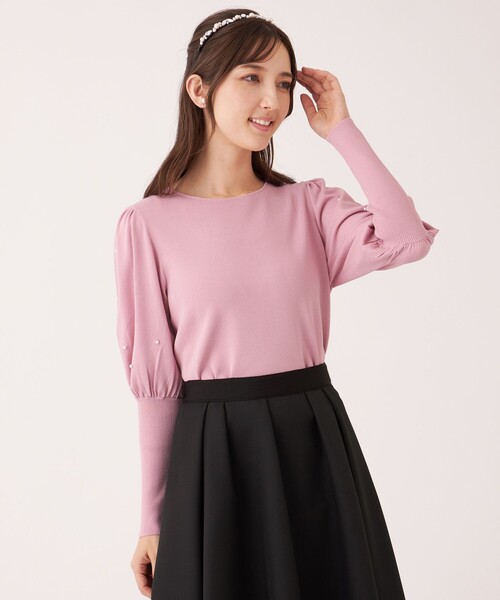 TO BE CHIC（トゥー ビー シック） ニット セーター ドットパール