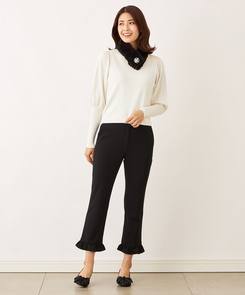 TO BE CHIC（トゥー ビー シック） ニット セーター ドットパール