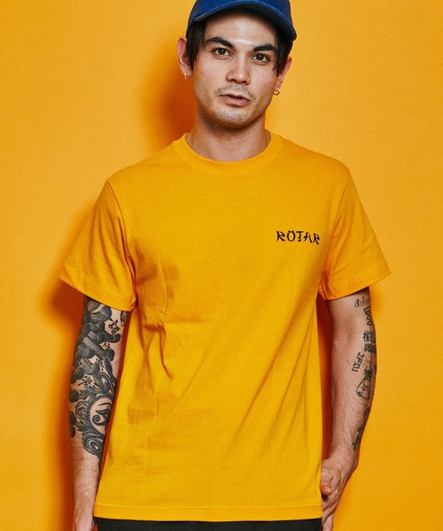 「ROTAR」 半袖Tシャツ MEDIUM ブラック メンズ_画像2