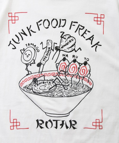 「ROTAR」 半袖Tシャツ MEDIUM ブラック メンズ_画像4