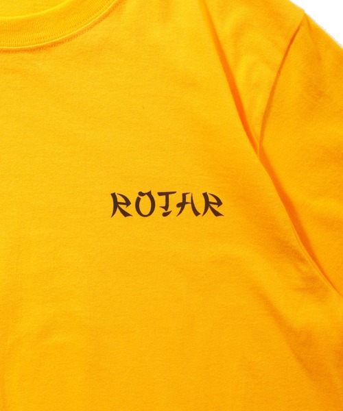 「ROTAR」 半袖Tシャツ MEDIUM ブラック メンズ_画像5
