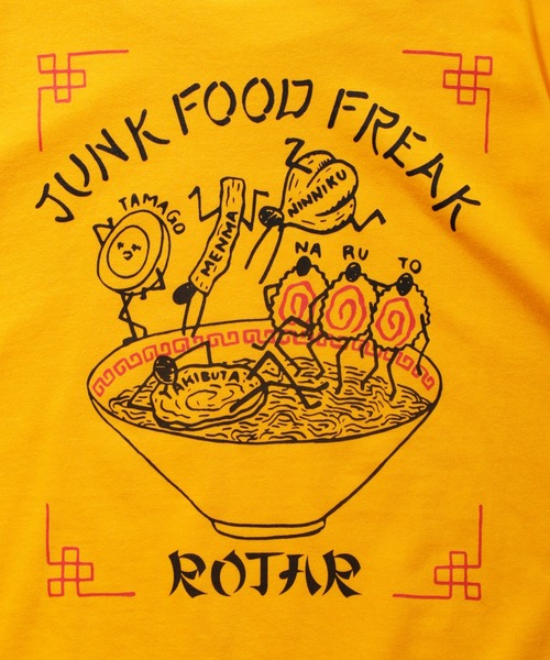 「ROTAR」 半袖Tシャツ MEDIUM ブラック メンズ_画像6
