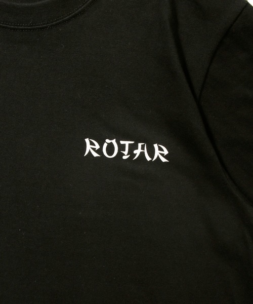 「ROTAR」 半袖Tシャツ MEDIUM ブラック メンズ_画像7