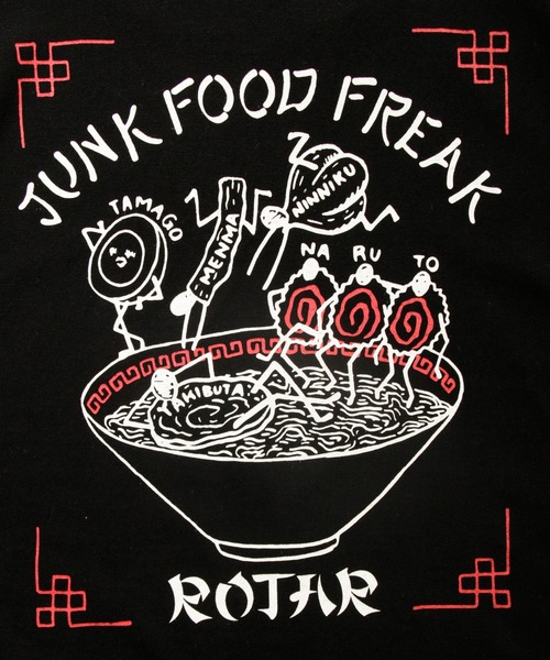 「ROTAR」 半袖Tシャツ MEDIUM ブラック メンズ_画像8