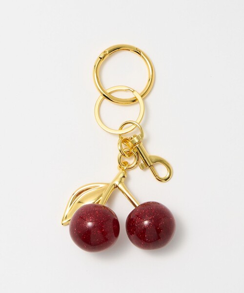 ★新品未使用★　　貴重！　X JAPAN ロゴ入チャーム付きリング　キーホルダー ワイスリー Y-3 Y-3 キーリング KEY CHAIN JV9726 ウッドビーズ レザー