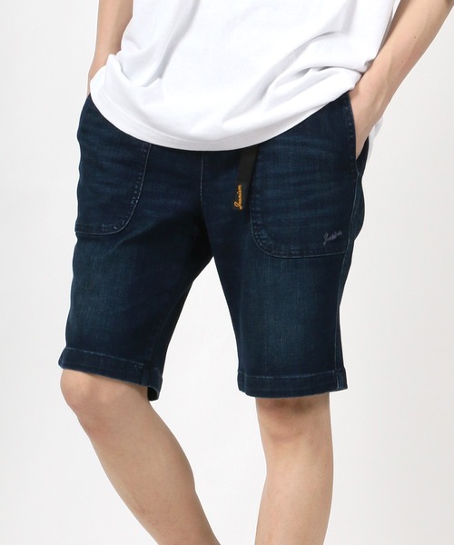 「EDWIN」 ハーフパンツ M インディゴブルー メンズ_画像3