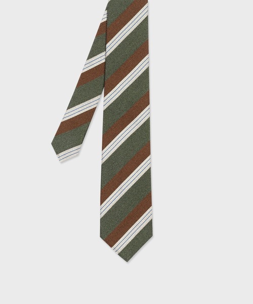 Paul Smith（ポール・スミス） ネクタイ コントラスト レジメンタル