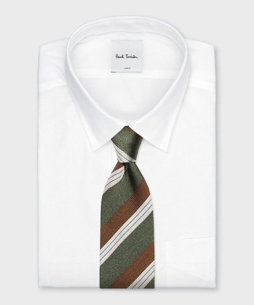 Paul Smith（ポール・スミス） ネクタイ コントラスト レジメンタル