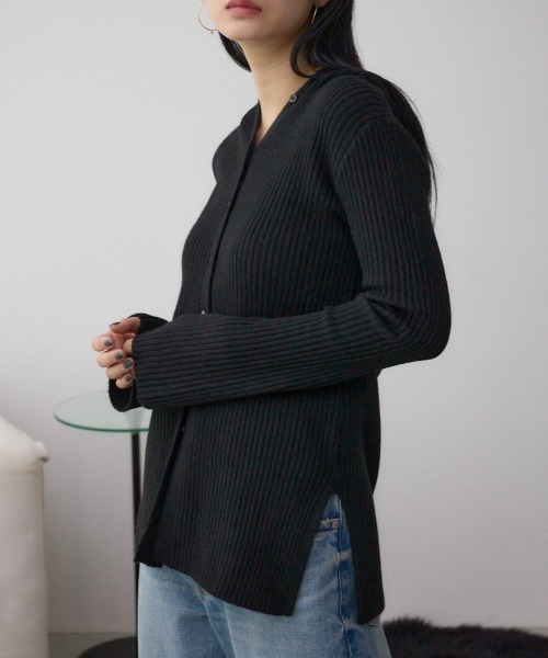 AZUL BY MOUSSY（アズールバイマウジー） カーディガン フーディー 