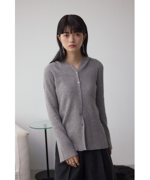 AZUL BY MOUSSY（アズールバイマウジー） カーディガン フーディー