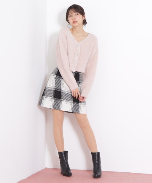【新品未使用】jillbyjillstuart チェックミニスカート(Sサイズ) JILL by JILL STUART（ジルバイジルスチュアート） スカート