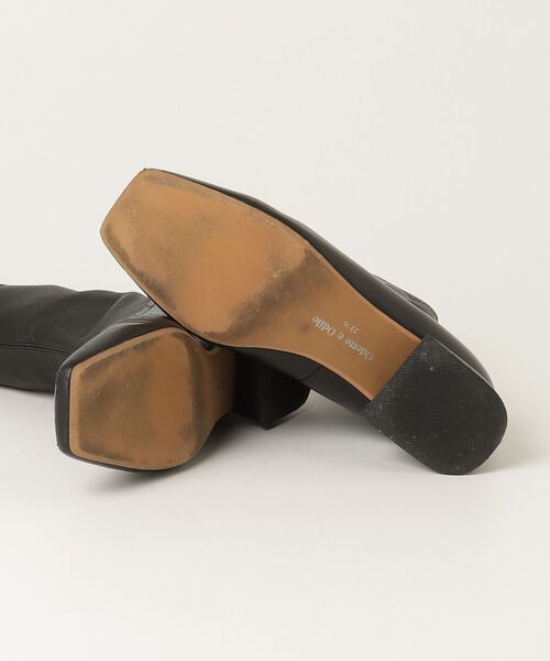 「ODETTE E ODILE」 ショートブーツ 23.5cm ブラック レディース_画像3